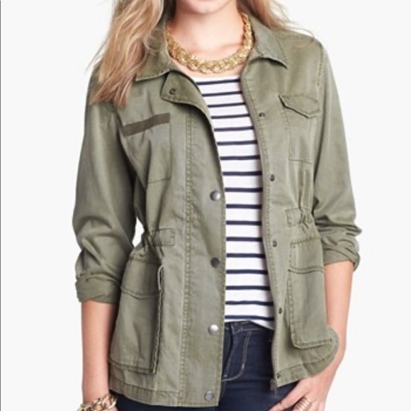 Rubbish Army Jacket‎ Green Womens Size XS Cargo Military Pockets - Picture 1 of 8